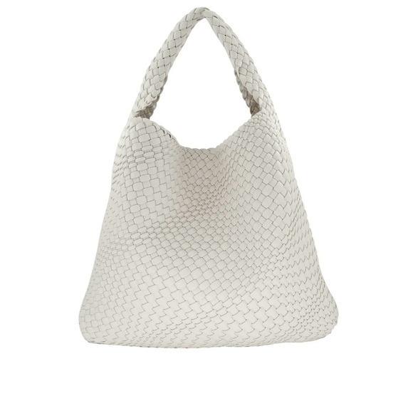 Chic Cream WovenTote Vegan Very Durable - Picture 1 of 8